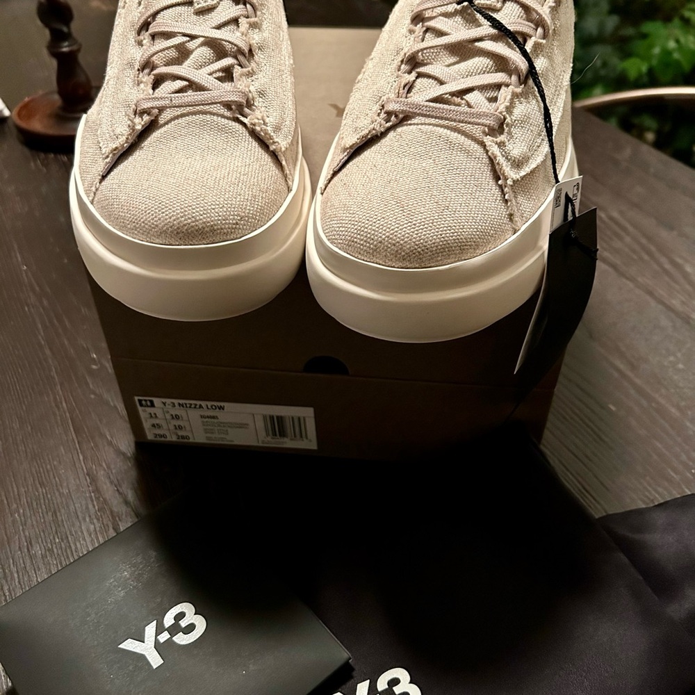 Y-3 Beige Sneakers